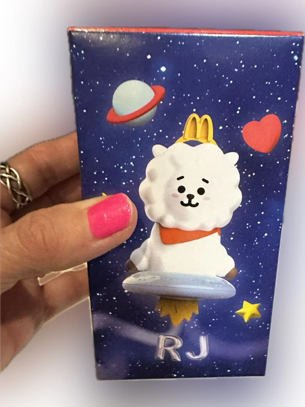2026 MCDONALDS BTS BT21 RJ SPACESHIP HAPPY MEAL TOY PROMO COLLECTIBLE MCDONALD’s
